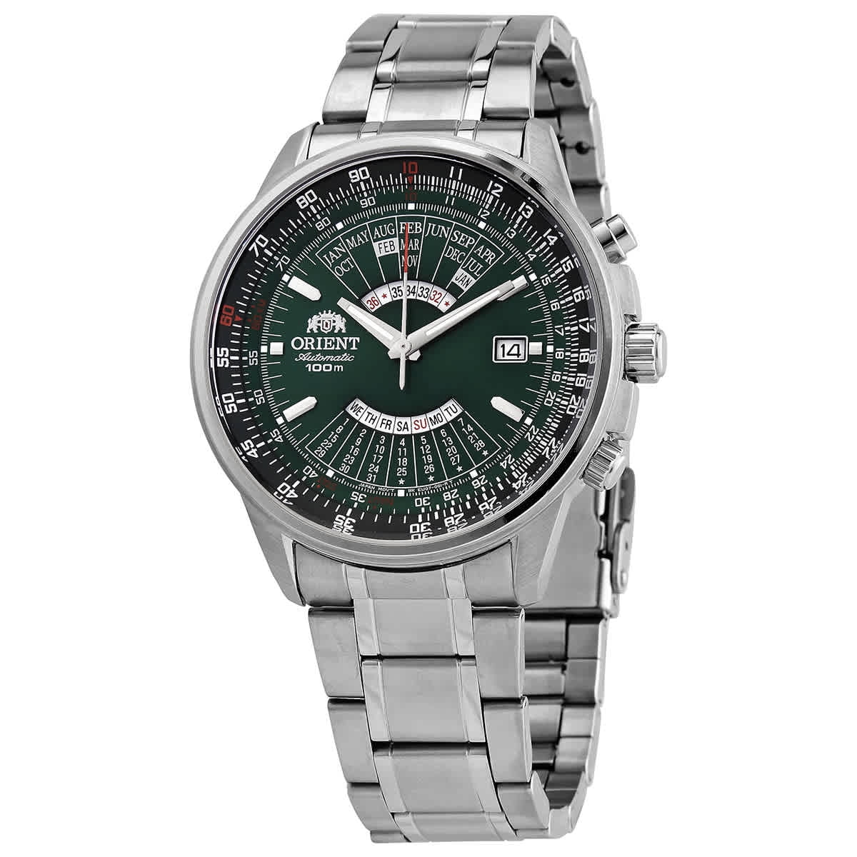 orient green dial watch