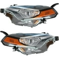 thumbnail image 3 of EPOTOOR LH & RH Headlight Headlamp Assembly Driver and Passenger Side 8111002M90, 81110-02M90 Replacement for 2017-2019 Corolla L, LE & LE Eco with Amber Corner, 3 of 6