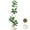 Beige round pot colored stone, variant on Huisuilinss Artificial Rubber Tree,Artificial Fiddle Leaf Fig Tree,Potted Faux Ficus Tree,Tropical Large Floor Plant,Indoor Tall Fake Plant For Home Office Store Room Decor