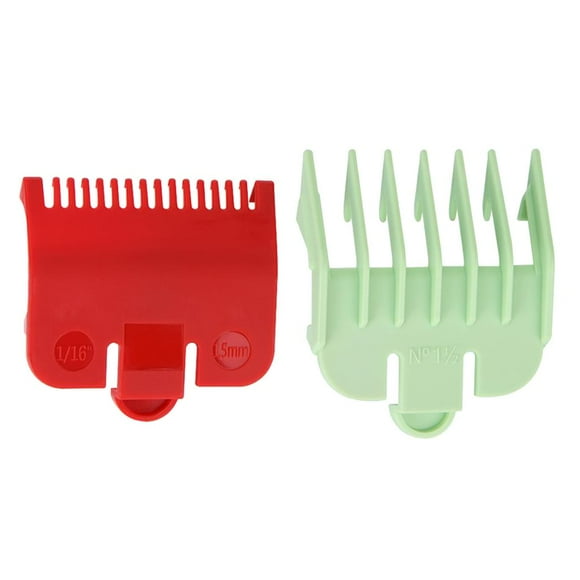 Accesorios de guía de límite de cortadora de cabello Salvador 2 piezas Peine guía para cortar el pelo