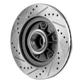 thumbnail image 3 of Vented Brake Disc Compatible With Ford Lincoln F-150 King Ranch 8 Cyl 5.4L 2001-2003 4-Wheel ABS, RWD, 5 Lug, 14mm Stud, Production Date To December 12 1999-2004 By 19913 54092, 3 of 8