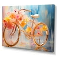 thumbnail image 2 of Designart "Bike Fantastical Cycles" Transportation Canvas Print, 2 of 5
