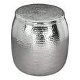 thumbnail image 2 of ZUO Solo Modern Style Aluminum Material Side Table in Nickel Finish, 2 of 5