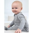 thumbnail image 4 of Gerber Baby Boy Sleep ´N Play Footed Cotton Pajamas, 2-Pack, Sizes Newborn - 3/6 Months, 4 of 11