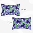 thumbnail image 2 of Naloa Cute Halloween Pillowcase, Throw Pillowcase, Wrinkle-Free, Stain-Resistant with Hidden Zipper for Bedroom Sofa-14"x20", 2 of 6