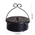 thumbnail image 3 of Matoen12 Iron Art Mosquito Incense Tray Tray Household Mosquito Incense Rack Fireproof with Cover Large Put Box Incense, 3 of 6