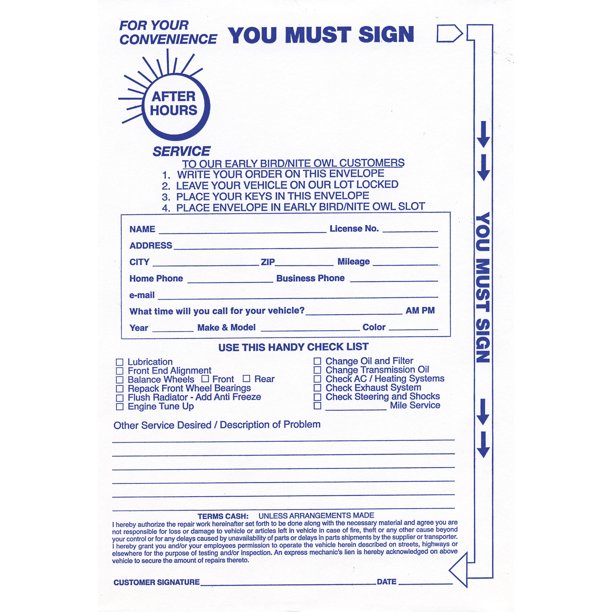 Early Bird Drop Box Envelopes 6ʺW x 9ʺH Pack of 100