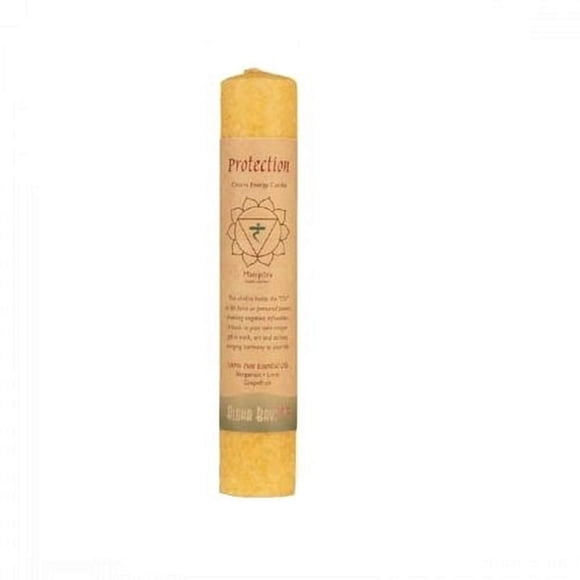 Aloha Bay Vela de pilar de energía Chakra, protección, 8 pulgadas