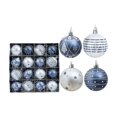 thumbnail image 2 of 16Pc Christmas Balls, 2.4 Inch Christmas Tree Decoration Ball Ornament Shatterproof Plastic Hanging Baubles Indoor Holiday Xmas Tree Decor, 2 of 6