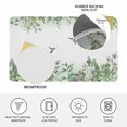 thumbnail image 3 of Leaf Bird Door Mat Indoor Outdoor, Sage Greeen Botanical Watercolor Animals Non Slip Welcome Mat with Rubber Backing, Absorbent Fabric Front Door Mats Entryway Rug for Home Patio Entrance 24"x36", 3 of 9