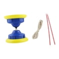 thumbnail image 1 of Juego de diábolo chino Hugo con varillas azul, 1 of 9