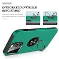 thumbnail image 7 of JTCASES for iPhone 14 Pro Max Case, Car Mount Bracket 2-layer Hybird Shockproof PC TPU Anti-fall Slim Fit Lightweight Magnetic Cover for iPhone 14 Pro Max（6.7" 2022) - Darkgreen, 7 of 7