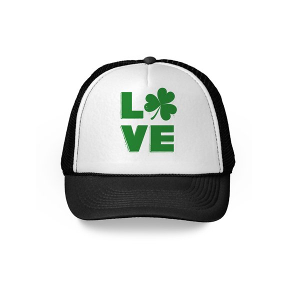 Awkward Styles Irish Shamrock Hat St. Patrick's Day Trucker Hat Irish Gifts St Patrick's Day Hat Irish Party Lucky Charm Green Hat for St. Patrick's Day Party Ireland Trucker Hat Baseball Cap Gifts