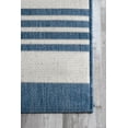 thumbnail image 4 of nuLOOM Robin Multi Stripe Indoor/Outdoor Blue 5' 3" x 7' 6" Coastal Area Rug, 4 of 5