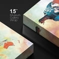 thumbnail image 4 of wall26 Canvas Print Wall Art Orange, Yellow &amp; Blue Watercolor World Map Architecture &amp; Maps Places Illustrations Modern Art Global Scenic Fun Multicolor for Living Room, Bedroom, Office - 32&, 4 of 5