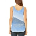 thumbnail image 2 of Golden Retriever Live Forever Juniors Flowy Side Slit Tank Top Multi MD, 2 of 2