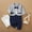 Gray A, variant on Boys and Girls 0-24 Months Rompers Long Sleeve Full Length Pant British Style Indoor Outdoor Jumpsuit Outfit