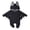 Black, variant on Halloween Romper for Baby Boy Bat Wing Hooded For Kids Long Sleeve Costume Vacation Clothes Size 0-1 Months