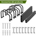 thumbnail image 4 of Soporte Estacionamiento Bicicletas Rack para bicicleta de Montaña y Carretera, Organizador de Almacenamiento de Bicicleta, 4 of 4