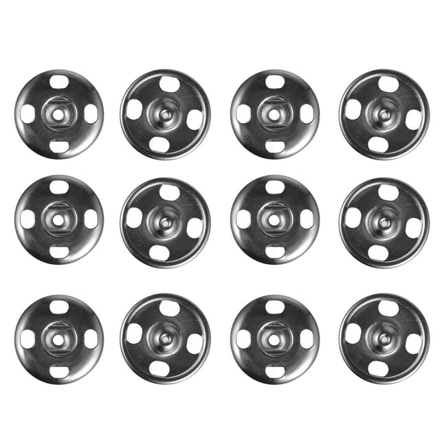50 Paires de Boutons-Pression en Métal pour Vêtements Bouton-Pression de Qualité Supérieure Bouton-Pression Durable