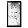 thumbnail image 2 of ArtToFrames 11" x 21" Satin Black Picture Frame, 11x21 inch Black Wood Poster Frame (WOM-1451), 2 of 8