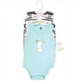 thumbnail image 2 of Hudson Baby Unisex Baby Cotton Sleeveless Bodysuits, Bunny And Bee, 3-6 Months, 2 of 7