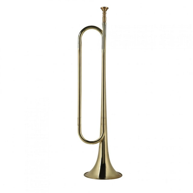 Ccdes Brass Cavalry Trumpet, Students Trumpet For Stage Performance Teaching Supplies Enthusiast For Beginner