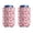 Red Pink Love, variant on 2 Pcs Can Cooler Sleeves Insulated Collapsible Beer Can Sleeve Fall Leaf Can Cooler Sleeve for Bulk for Soda