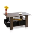 thumbnail image 3 of Mesa de café Furinno con papeleras marrón oscuro/negro, 3 of 4