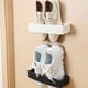 thumbnail image 3 of Soporte para zapatos colgantes Toystoory organizador de pared autoadhesivas ahorro de espacio gris, 3 of 6