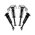 thumbnail image 2 of Marketplace Auto Parts Front and Rear Shock Strut and Coil Spring 4 Piece Kit - Compatible with 2003-2007 Cadillac CTS (without Automatic Leveling System), 2 of 4