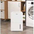 thumbnail image 5 of Midea 35-Pint Smart Dehumidifier for Very Damp Rooms, Energy Star, up to 3,000 sq. ft. coverage area, White, MAD35S1WWT, 5 of 16