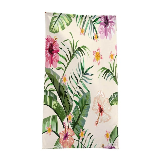 Bath Towels for Travel and Home – Absorbent Microfiber Beach Towel for Women Men Sandproof Accessory Lightweight Quick-Dry Large Multipurpose Bath Towel