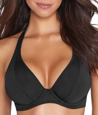 walmart black bikini top
