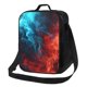 thumbnail image 1 of Fotbe Red And Blue Fire Lonchera Bolsa de Almuerzo para Hombres y Mujeres, Lonchera de Gran Capacidad, Bolsa de Almuerzo Reutilizable, Bolsa Térmica Aislante, 1 of 7
