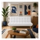 thumbnail image 3 of Sofa Cama Matrimonial Reclinable Acolchado 3 Plazas Moderno beige, 3 of 3