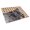 Pug #2, variant on Carolines Treasures SC9206LCB Pug Black Fall Leaves Portrait Glass Cutting Board Large, 12H x 16W, multicolor