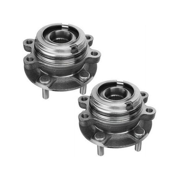Front Wheel Hub Assembly Set 2 - Compatible with 2013 - 2019 Nissan Pathfinder 2014 2015 2016 2017 2018