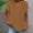Brown, variant on Summer Tops for Women 2025 Casual Short Sleeve Cotton Linen Shirts Button V Neck Tunic Blouse Beach Vacation Clothes, Limited Time Under 10 Dollars