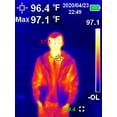 thumbnail image 3 of Vividia 220K Body Temperature Fever Detection Thermal Imaging Camera with Resolution 200x150, 2.8" LCD Screen, Real-Time PC Streaming, and High Temperature Alarm, 3 of 3