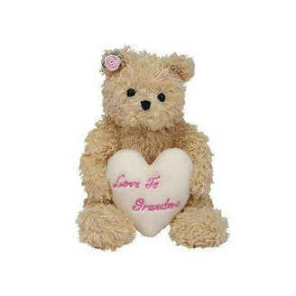 TY Beanie Baby - SENNA-KUN the Dog ( Brown Paws & Red Heart