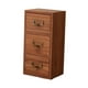 thumbnail image 2 of Organizador de escritorio de madera, joyero de escritorio, gabinete de mesa artesanal, organizador de té, caja de almacenamiento con cajones de madera 135 x 10 x 265 cm, 2 of 8