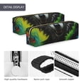 thumbnail image 4 of Disketp Realistic Style Wolf Warrior Estuche de Lápices de Cuero con Cierre, Estuche Compacto para Papelería, Bolígrafos y Accesorios Pequeños, 4 of 7