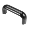 thumbnail image 5 of Unique Bargains M8 Plastic Pulls Handle 90mm Hole Centers Black, 5 of 5