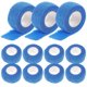 thumbnail image 1 of 12 roll Medical Cohesive Bandages Self Adherent Wrap Tape Stretch Athletic Strong Elastic First Aid Tape(Blue), 1 of 3
