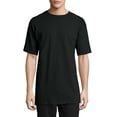thumbnail image 2 of Camiseta Hanes Beefy de manga corta para hombre, color negro, talla L/Tall 2, 2 of 6