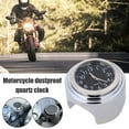 thumbnail image 6 of 1X Motorcycle Watch Watches Clock for Motorcycle Handlebar Watch Bicycle 2024 R9O5, 6 of 10