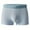 Light Blue, variant on ZZwxWA Men's Ball Pouch Bulge Boxer Briefs Modal Microfiber Trunks Underwear Breathable Boxers Short Leg Comfort Undershirts 50% Off Clear