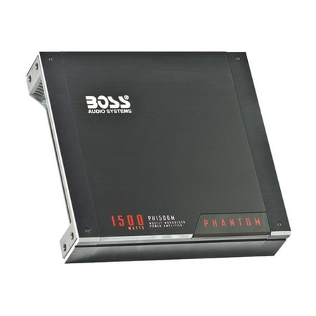 New BOSS PH1500M 1500W MONO A/B Car Audio Amplifier Amp +8 Gauge Amp Install Kit