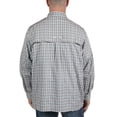 thumbnail image 2 of Habit Men's UPF 40+ Harbor Bay Long Sleeve River Shirt, 2 of 4